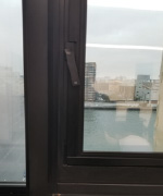 東京日本橋 シグマビル窓断熱改修　縦すべり窓（施工済）