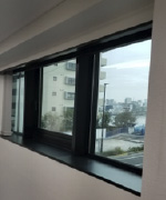 東京日本橋 シグマビル窓断熱改修　連窓（未施工）